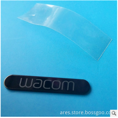 Oxidizing Spray-painted Brushed Etched Aluminium Namplate